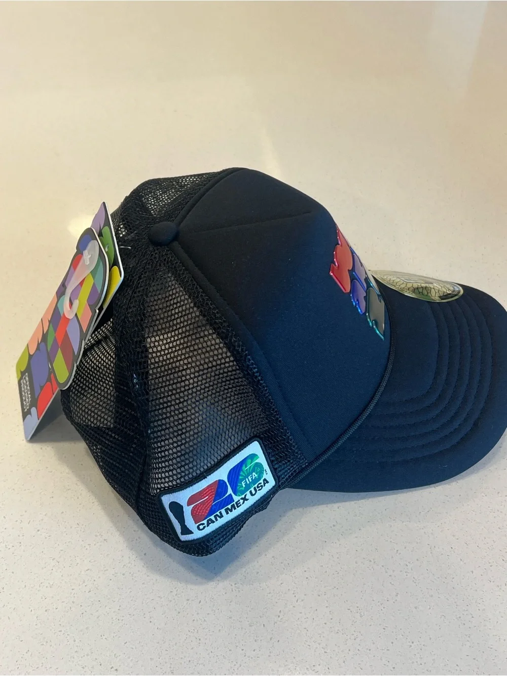 Hat World Cup FIFA -We Are 26 Black Trucker Hat - Official Product